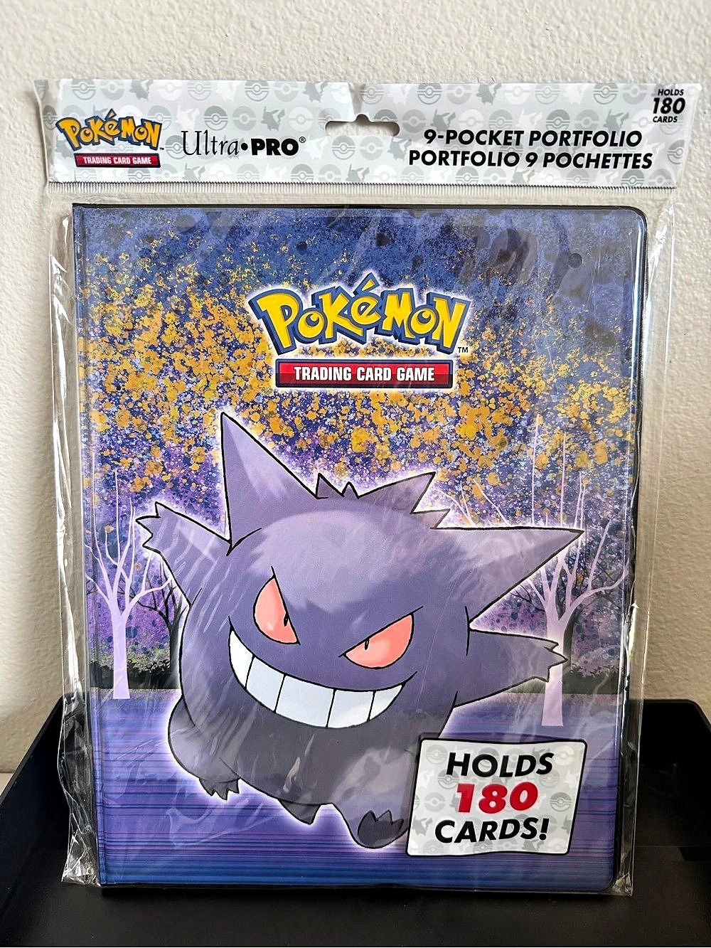 Brand New Pokemon TCG Ultra PRO 9-Pocket Portfolio Gengar NWT - Holds 180 Cards
